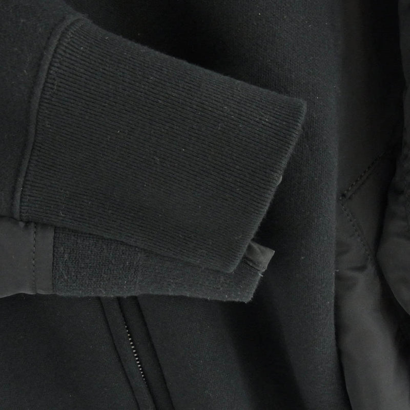 Sacai サカイ SCM-056 Sponge Sweat × Nylon Twill Hoodie ナイロン