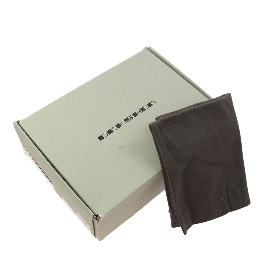 Rick Owens リックオウエンス DU02A3800 MU DRKSHDW ダークシャドウ Gethsemane Padded High ナイロン ハイカット スニーカー ブラック系 43【中古】