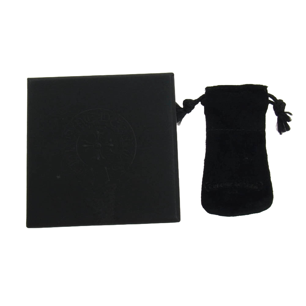 CHROME HEARTS クロムハーツ（原本有） CO STAR DMND スター スタッド 1ダイヤ アフターダイヤ シルバー ピアス シルバー系【中古】