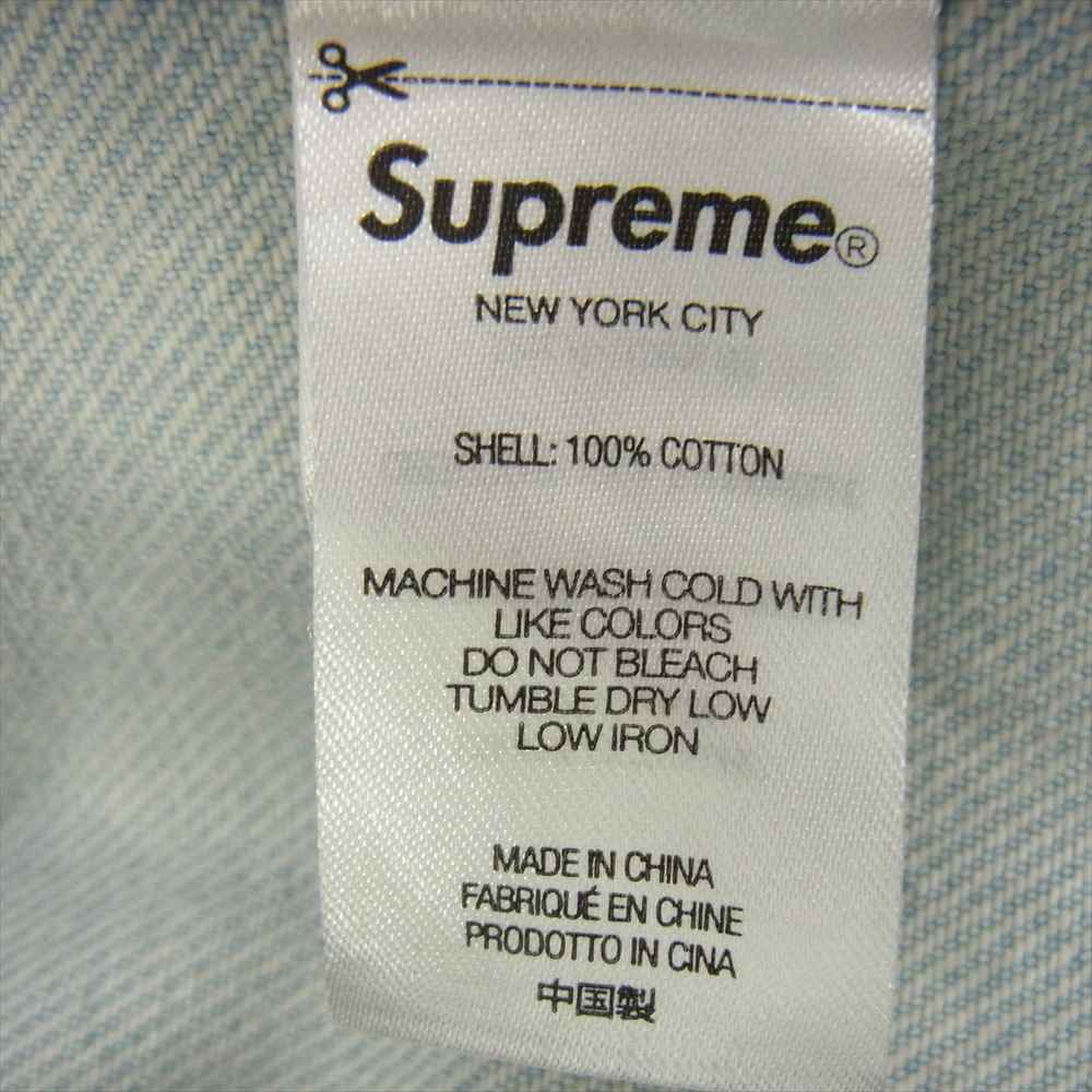 Supreme シュプリーム regular jeans レギュラー ジーンズ デニム パンツ ライトブルー系 36【中古】