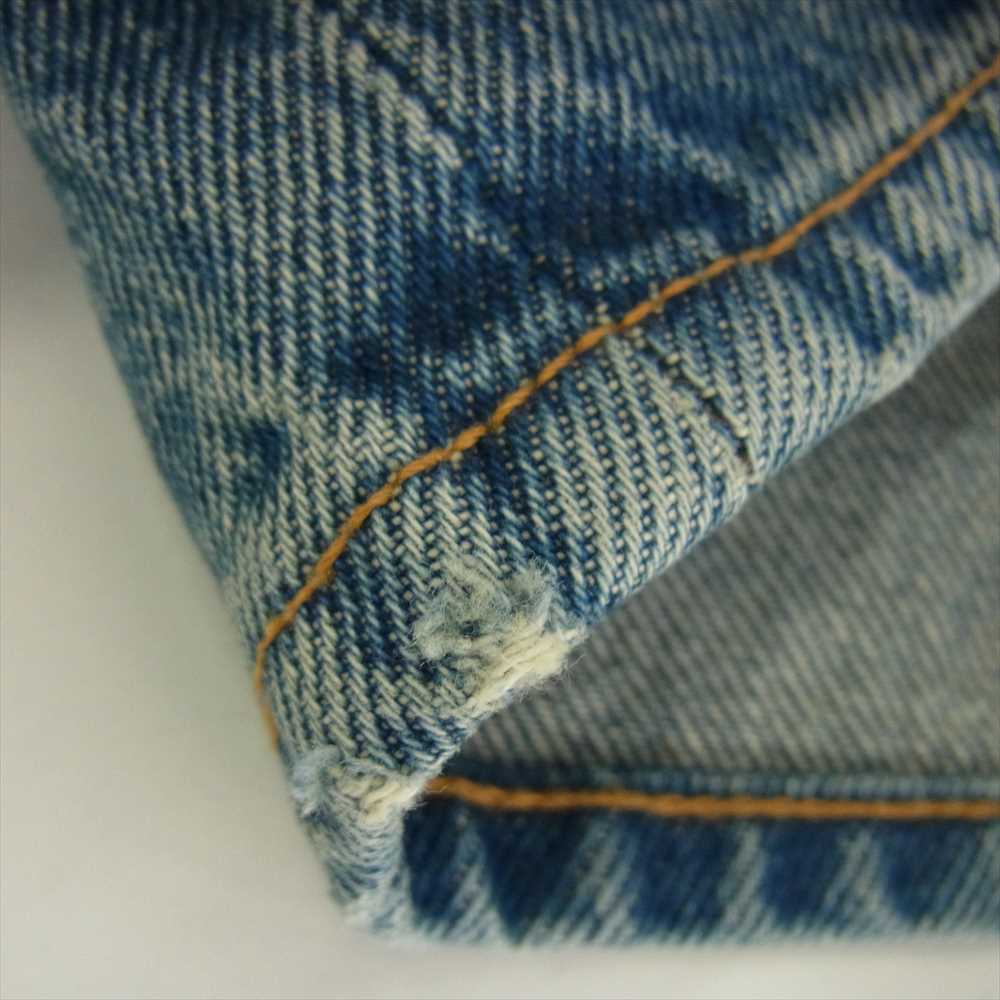 Supreme シュプリーム 23AW BAGGY JEAN Washed Indigo バギー ジーンズ デニム パンツ ライトブルー系 34【中古】