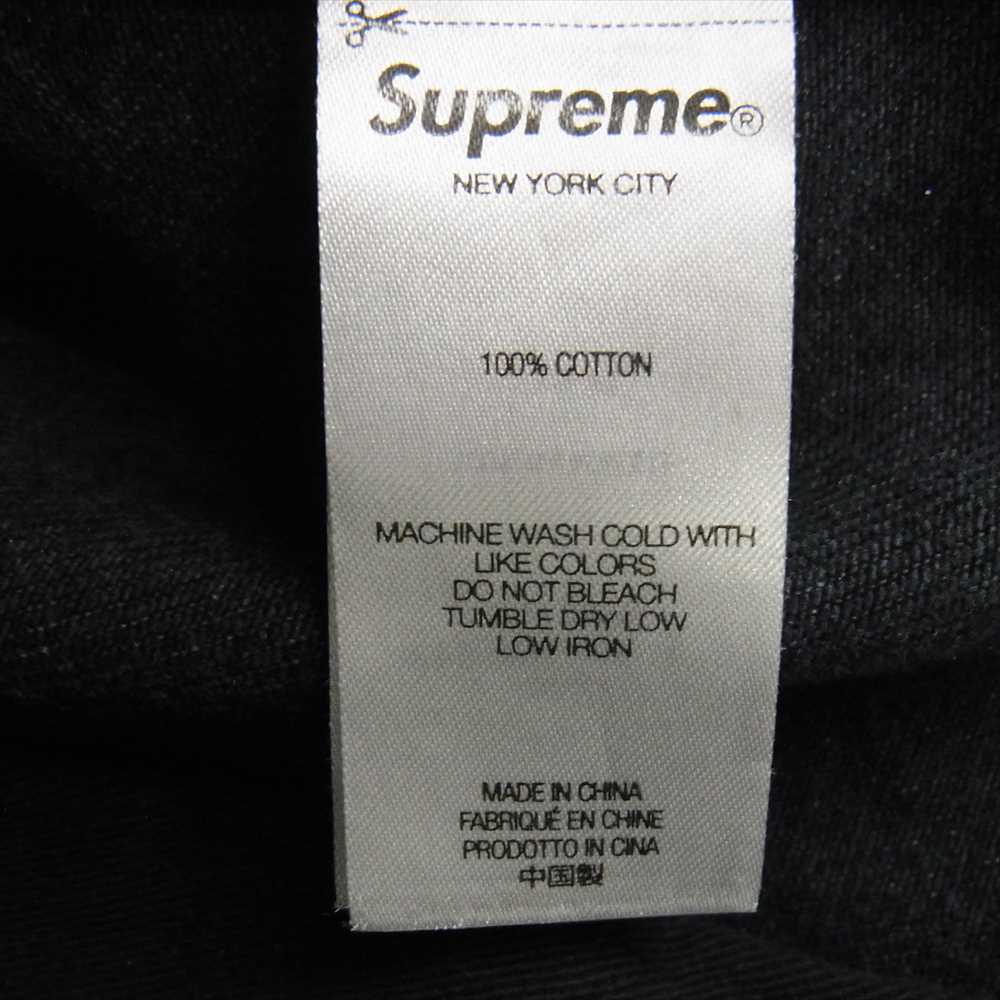 Supreme シュプリーム 23AW BAGGY JEAN Washed Indigo バギー ブラック ジーンズ デニム パンツ グレー系 34【中古】