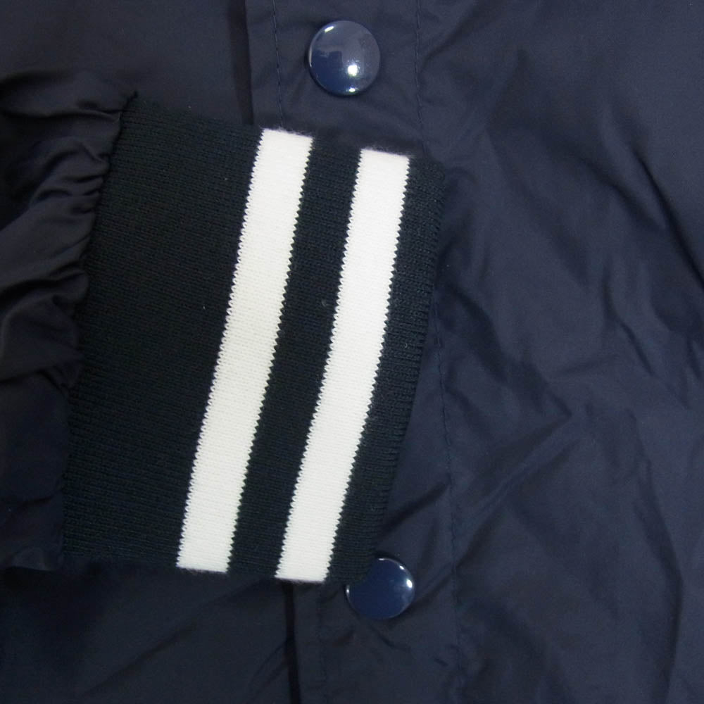COMME des GARCONS コムデギャルソン SZ-J006 CDG Varsity Jacket バック ロゴ ナイロン ジャケット AD2020 ネイビー系 M【中古】