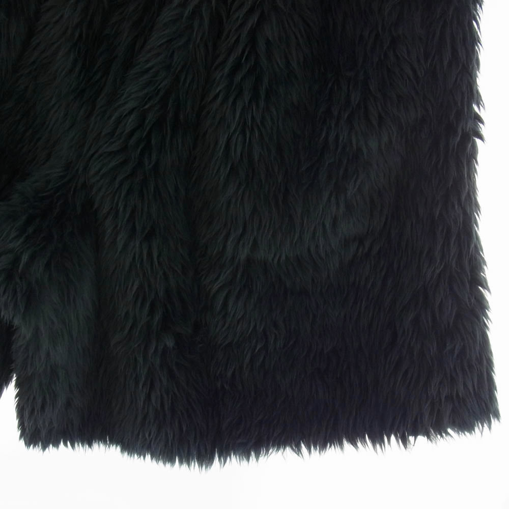 COMME des GARCONS コムデギャルソン 23AW GL-P011 本ライン フェイクファー ショーツ ハーフパンツ AD2023 ブラック系 M【中古】