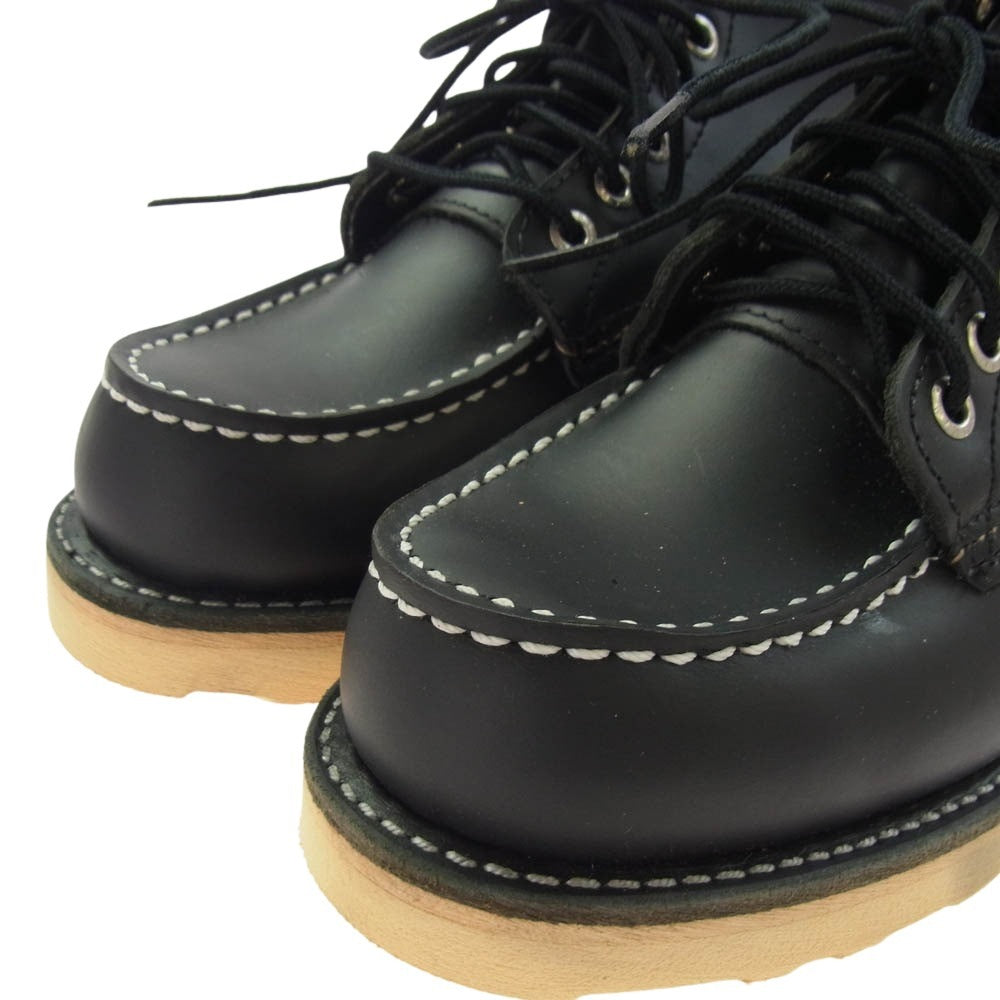 RED WING レッドウィング 8179 アイリッシュセッター レザー レースアップ ブーツ ブラック系 4E【美品】【中古】
