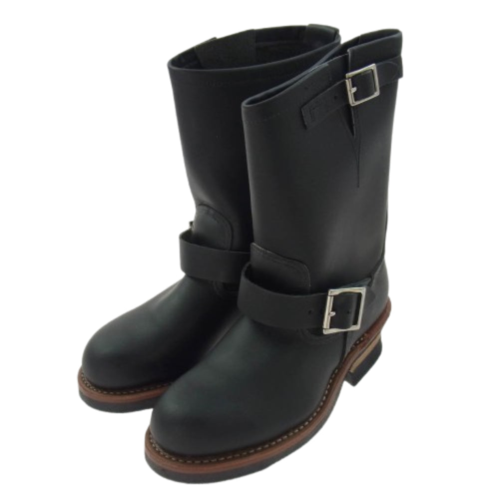 RED WING レッドウィング 2268 ENGINEER BOOT エンジニアブーツ レザーブーツ 2009年製 ブラック系 5D【美品】【中古】