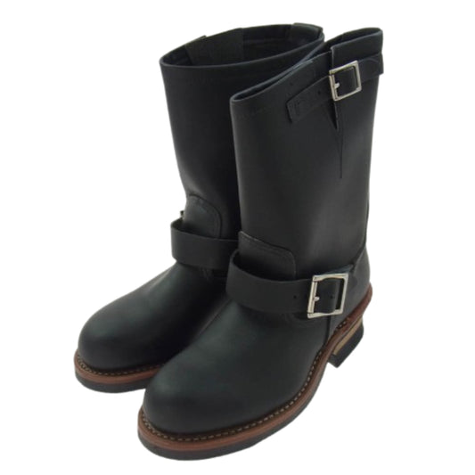 RED WING レッドウィング 2268 ENGINEER BOOT エンジニアブーツ レザーブーツ 2009年製 ブラック系 5D【美品】【中古】