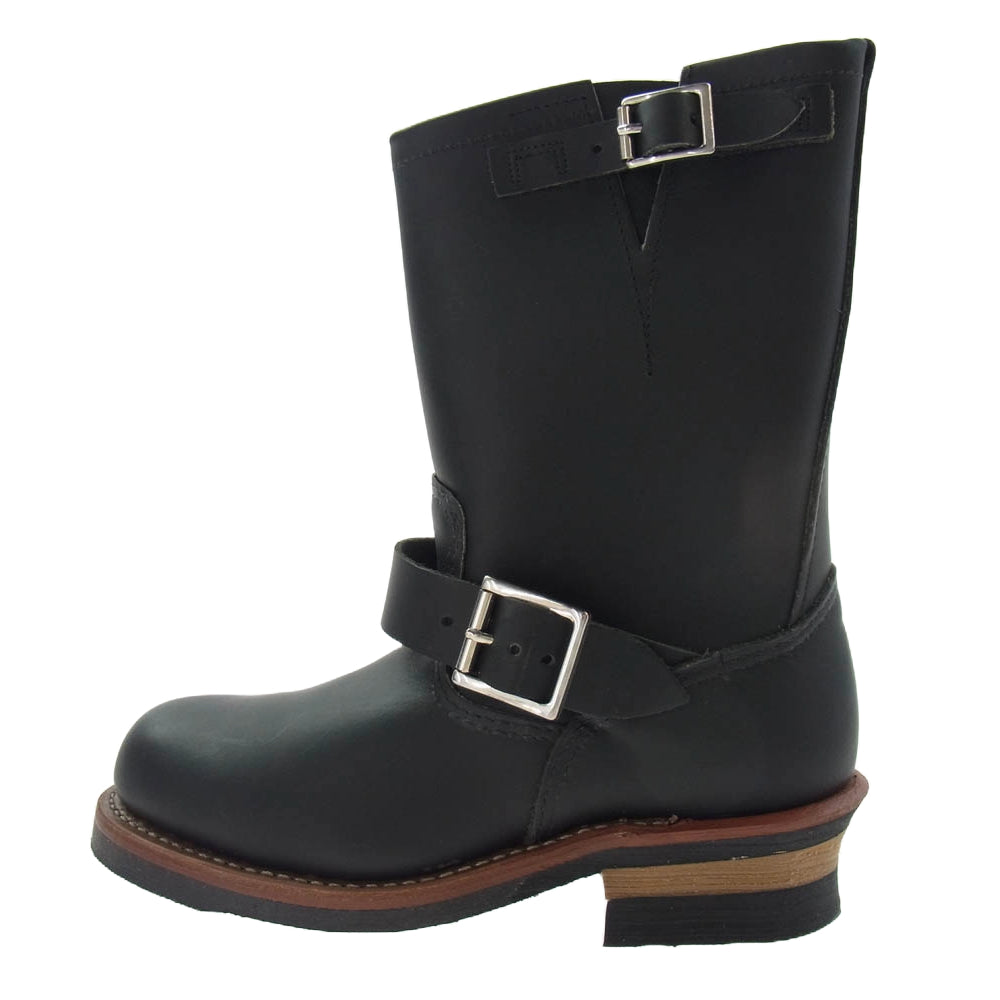 RED WING レッドウィング 2268 ENGINEER BOOT エンジニアブーツ レザーブーツ 2009年製 ブラック系 5D【美品】【中古】