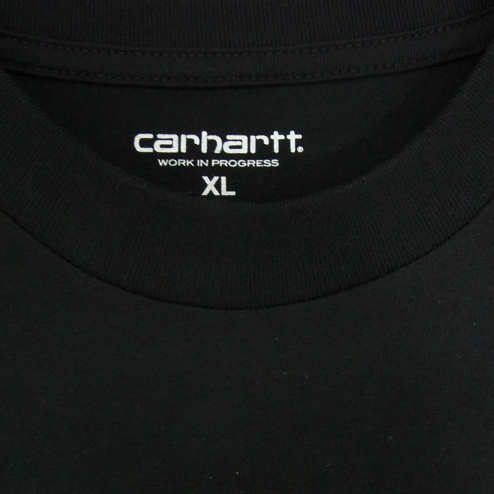 Carhartt カーハート I033173.89.XX.03 WIP Tube Graphic T-Shirt black グラフィック 半袖 Tシャツ カットソー ブラック系 XL【中古】