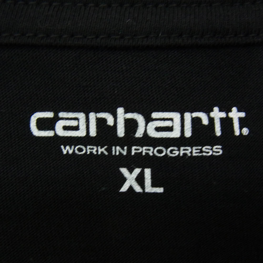 Carhartt カーハート I033173.89.XX.03 WIP Tube Graphic T-Shirt black グラフィック 半袖 Tシャツ カットソー ブラック系 XL【中古】
