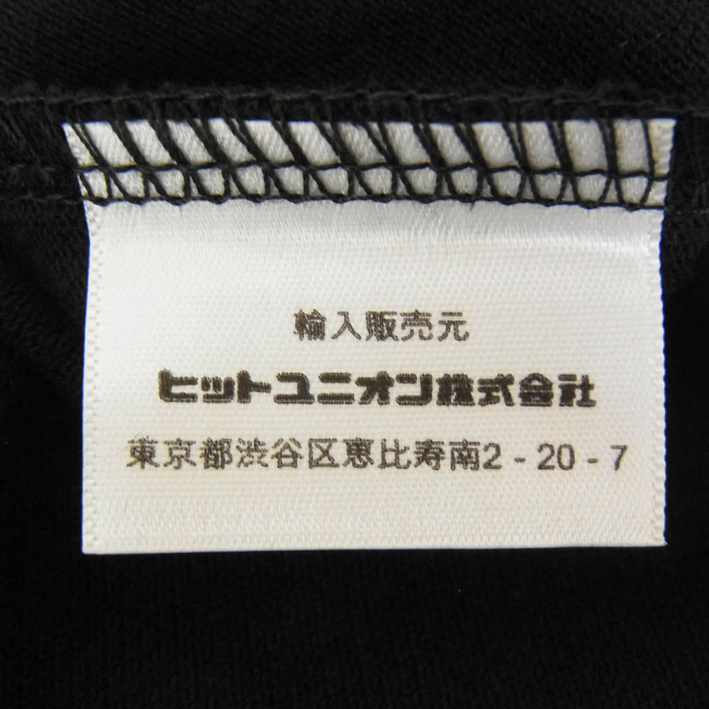 FRED PERRY フレッドペリー イングランド製 ワンポイント ロゴ 半袖 ポロシャツ ブラック系 42【中古】