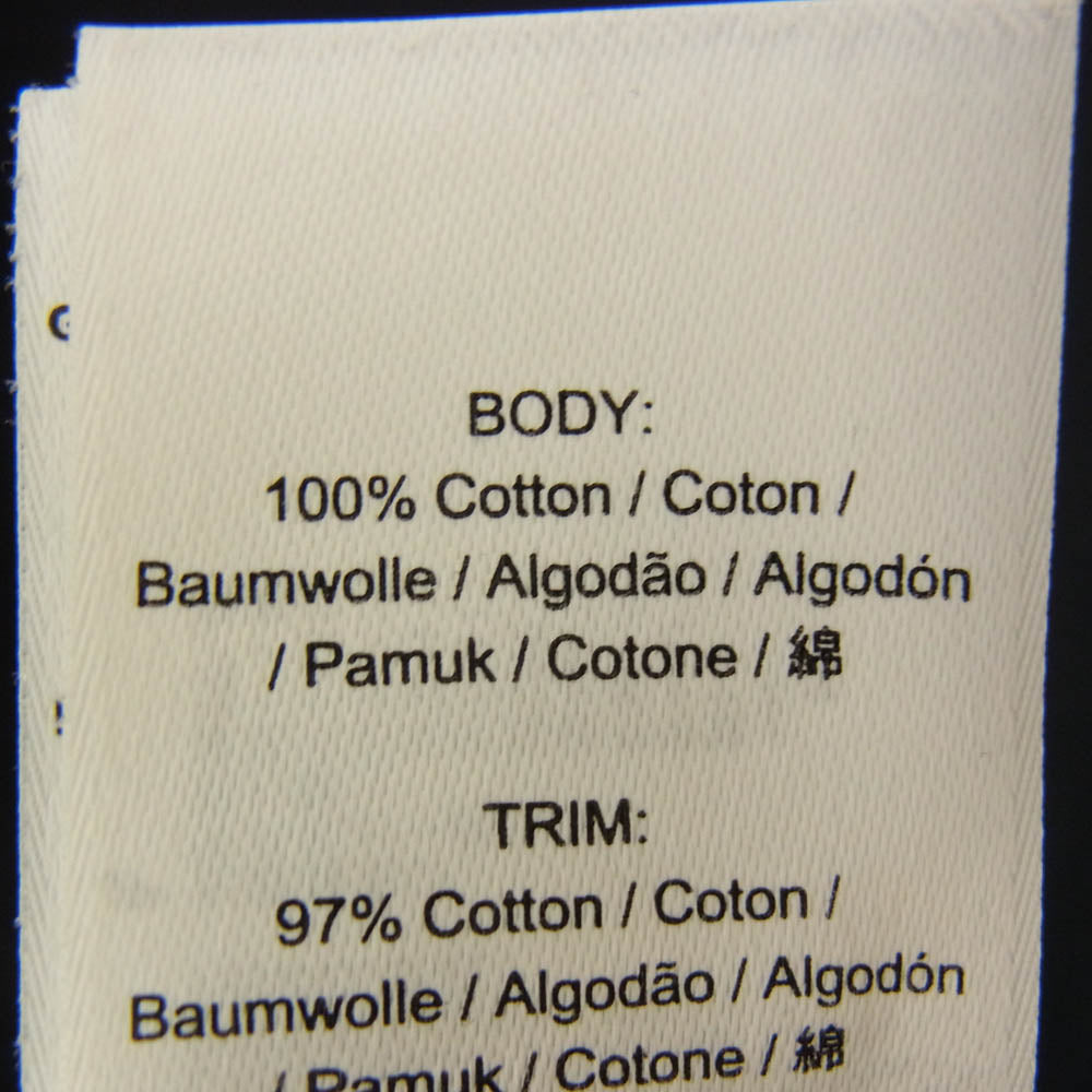 FRED PERRY フレッドペリー タートルネック ロゴ 長袖 Tシャツ カットソー ブラック系 L【中古】