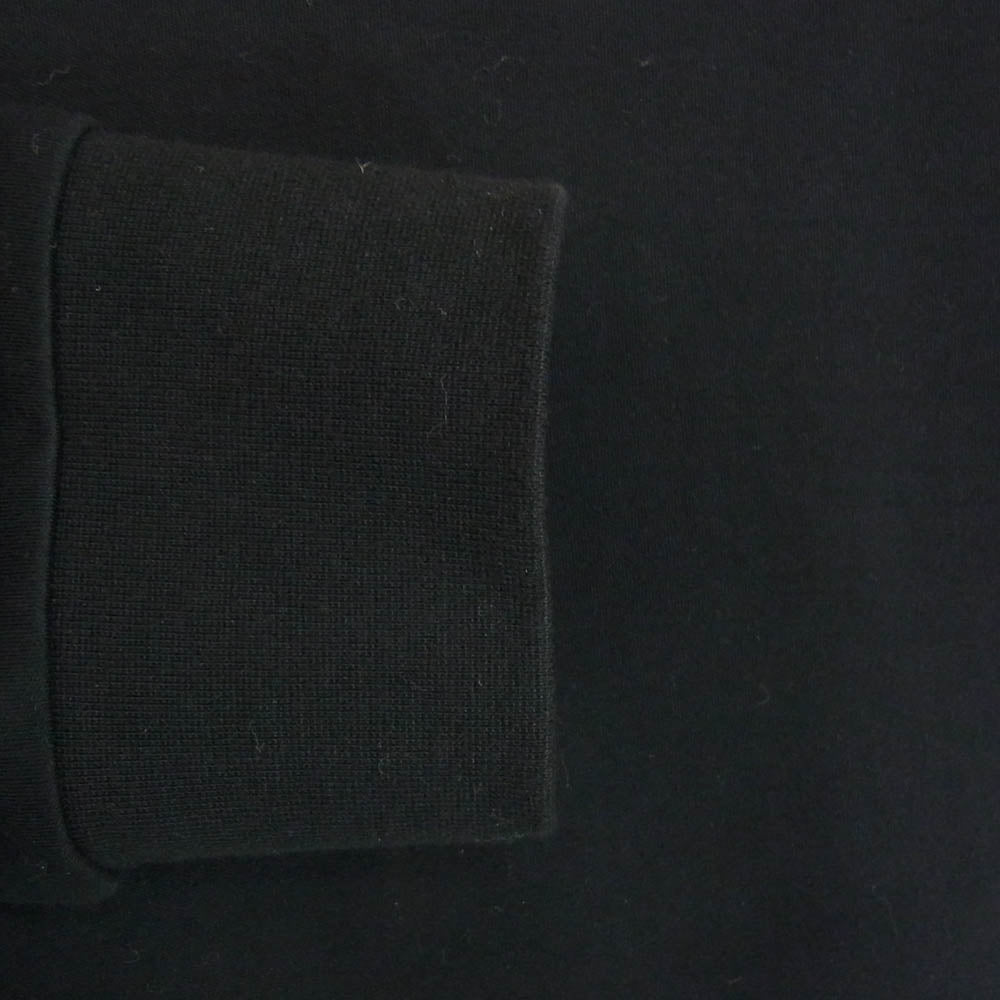 FRED PERRY フレッドペリー タートルネック ロゴ 長袖 Tシャツ カットソー ブラック系 L【中古】