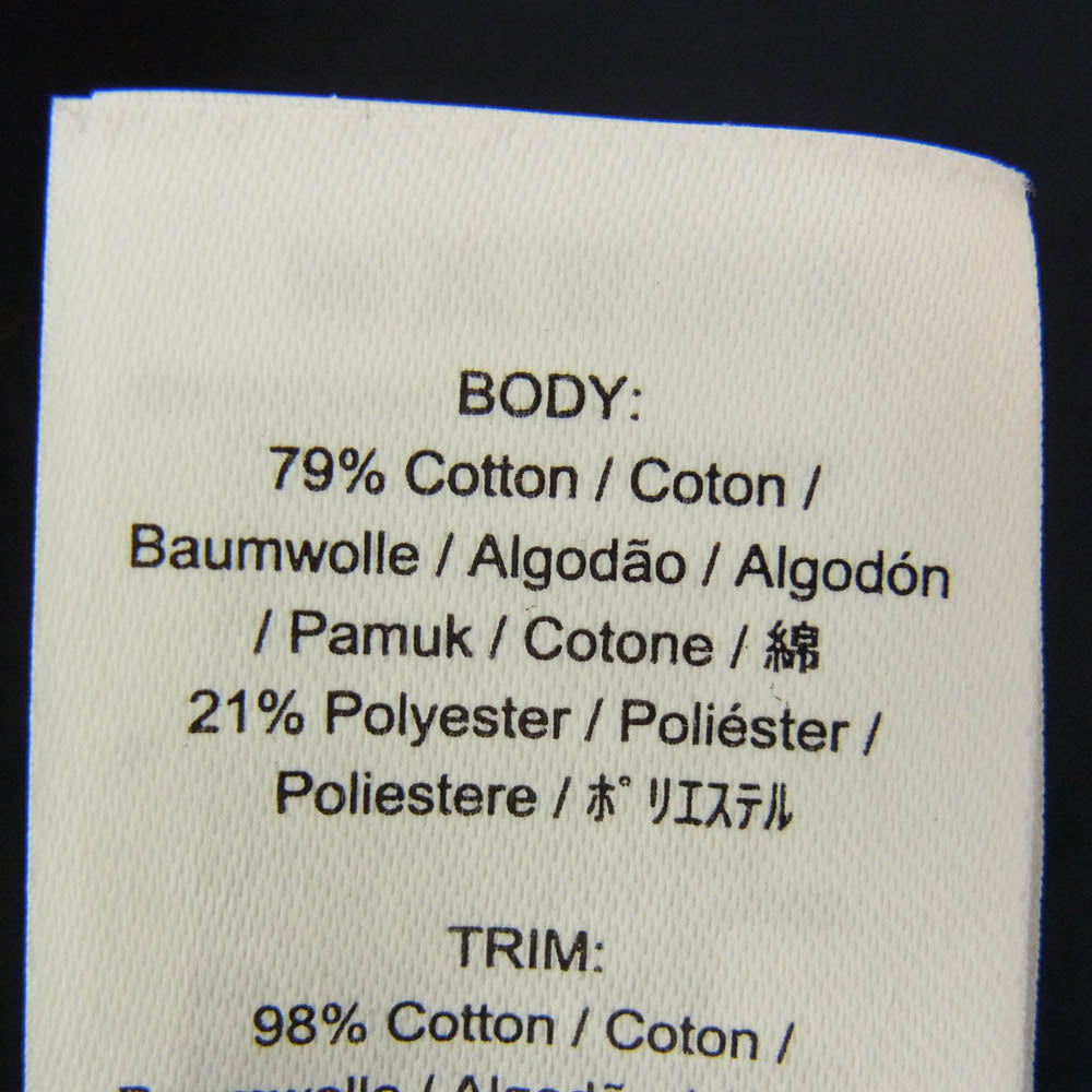 FRED PERRY フレッドペリー Crew Neck Sweatshirt ロゴ 刺繡 クルー ネック スウェット ブラック系 L【中古】