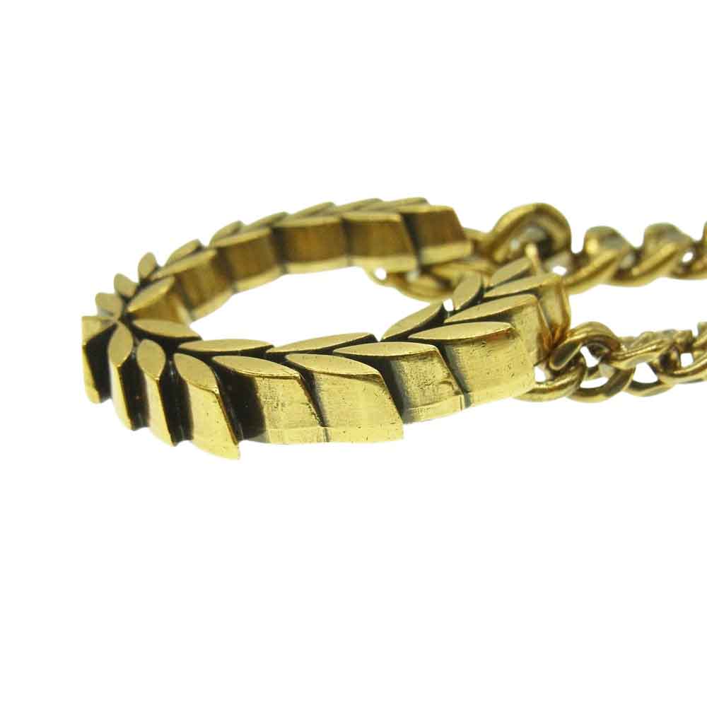 FRED PERRY フレッドペリー Laurel Wreath アンティーク ゴールド ネックレス ゴールド系【中古】