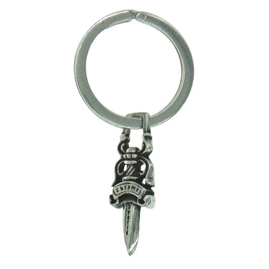 CHROME HEARTS クロムハーツ（原本無） RNG&No5 DGGR キーリング #5ダガー シルバー キーリング シルバー系【中古】