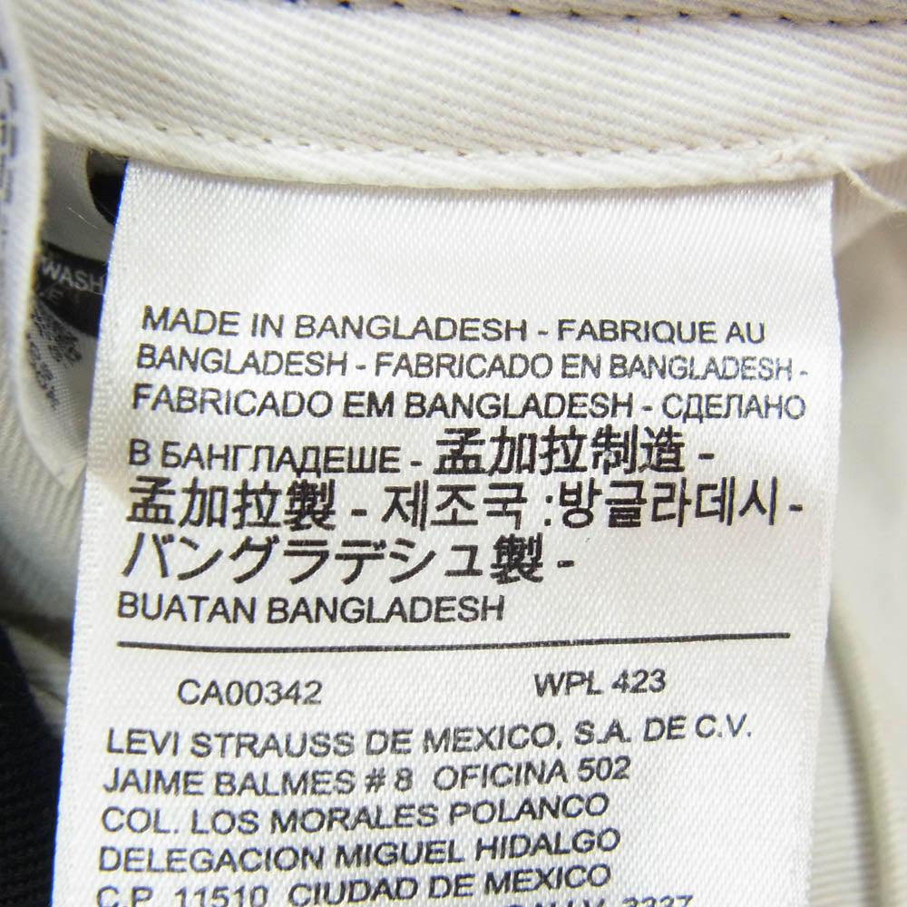 Levi's リーバイス 47873-0003 STA-PREST スタプレ パンツ ブラック系 32【中古】