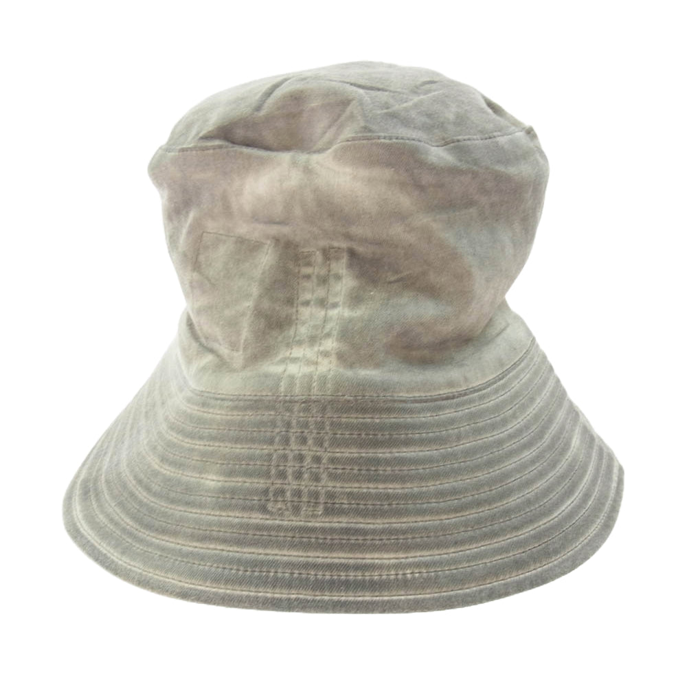 Rick Owens リックオウエンス 24AW DA02D2479-HSCF DRKSHDW ダークシャドウ Bucket Hat Gilligan ギリガン タイド バケットハット グレー系【中古】
