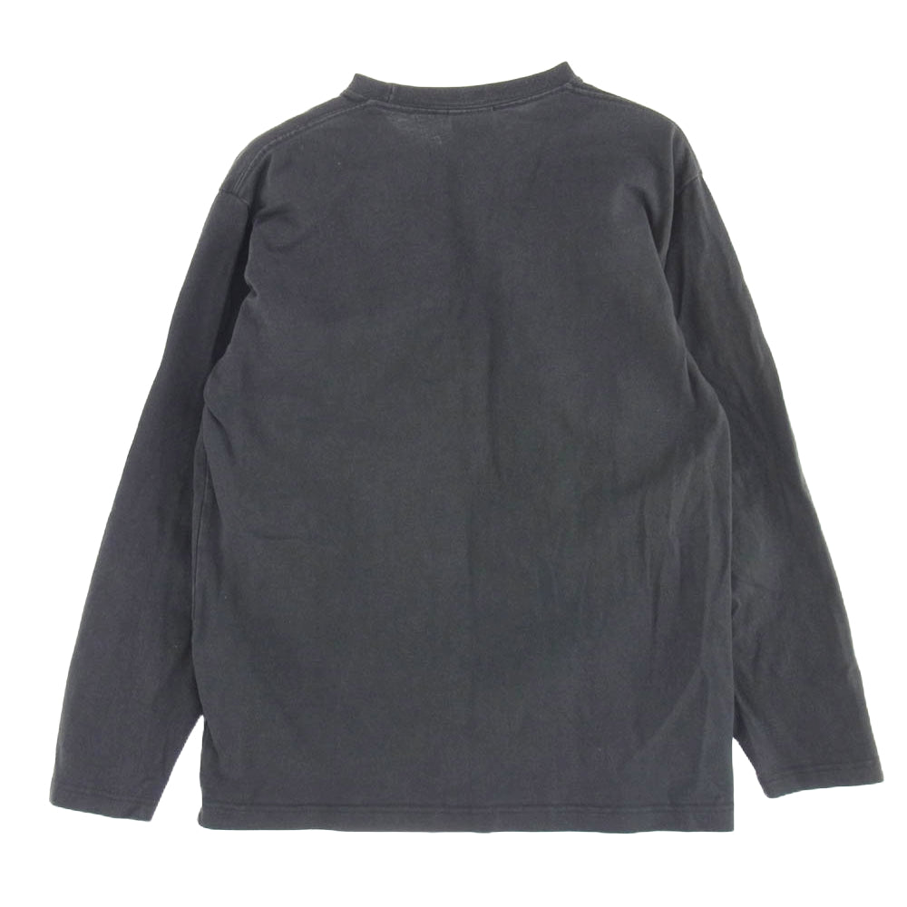 THE NORTH FACE ノースフェイス NT32007 L/S Heavy Cotton Tee ロングスリーブ ヘビー コットン Tシャツ グレー系 S【中古】