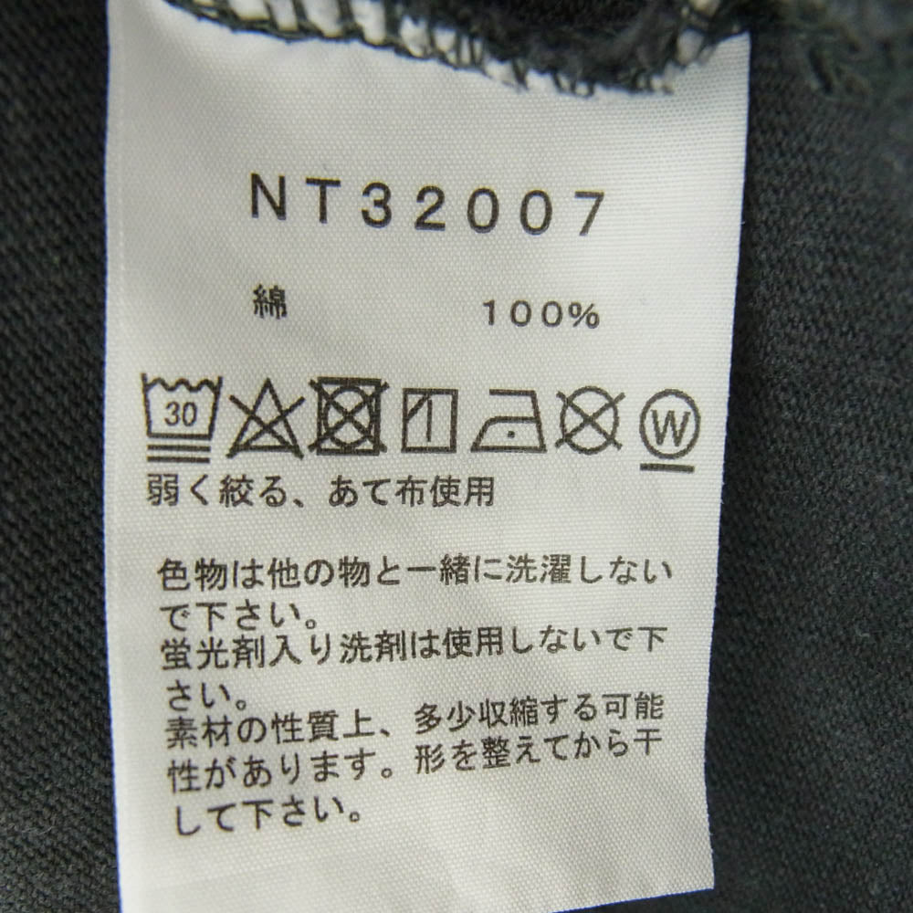 THE NORTH FACE ノースフェイス NT32007 L/S Heavy Cotton Tee ロングスリーブ ヘビー コットン Tシャツ グレー系 S【中古】
