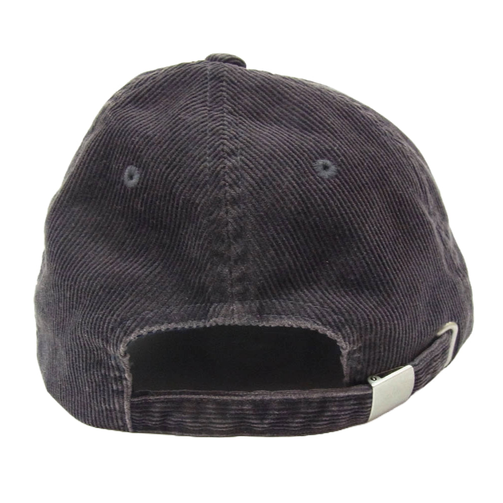 Ron Herman ロンハーマン California Corduroy Logo Cap コーデュロイ ロゴ刺繍 キャップ 帽子 ブラック系【中古】