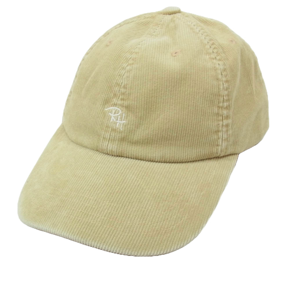 Ron Herman ロンハーマン California Corduroy Logo Cap コーデュロイ ロゴ刺繍 キャップ 帽子 ベージュ系【中古】