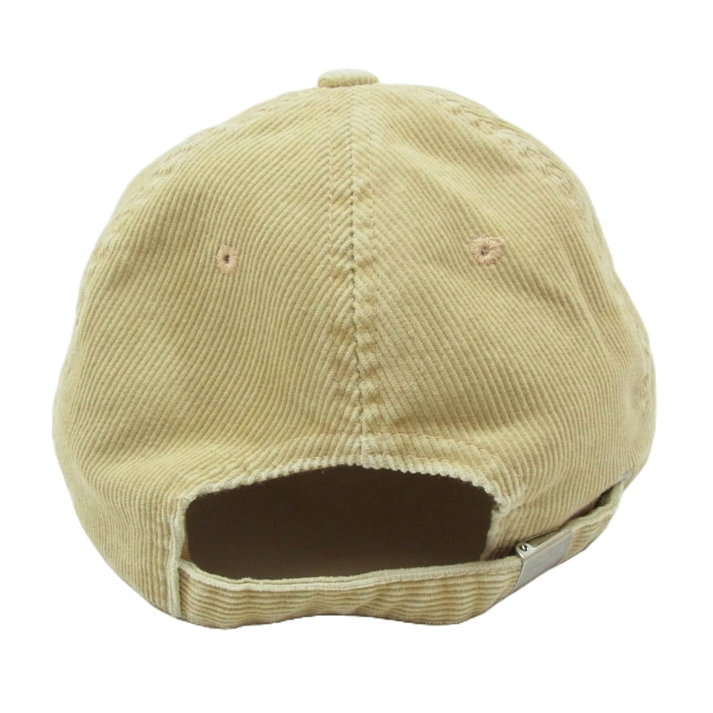 Ron Herman ロンハーマン California Corduroy Logo Cap コーデュロイ ロゴ刺繍 キャップ 帽子 ベージュ系【中古】