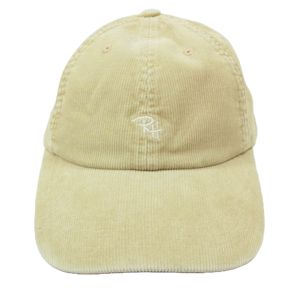 Ron Herman ロンハーマン California Corduroy Logo Cap コーデュロイ ロゴ刺繍 キャップ 帽子 ベージュ系【中古】