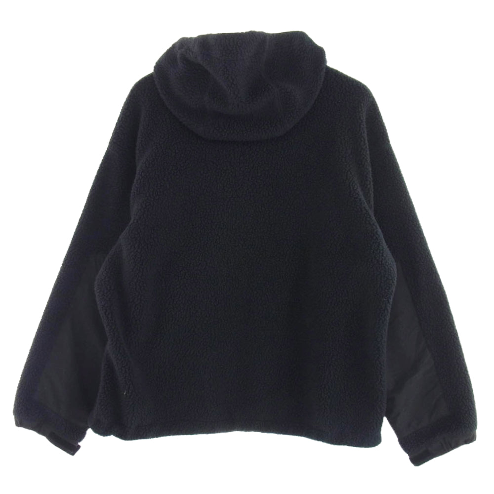 オヴィー Boa Fleece Anorak Hoodie ボア フリース アノラック フーディ― ジャケット ブラック系 L【中古】