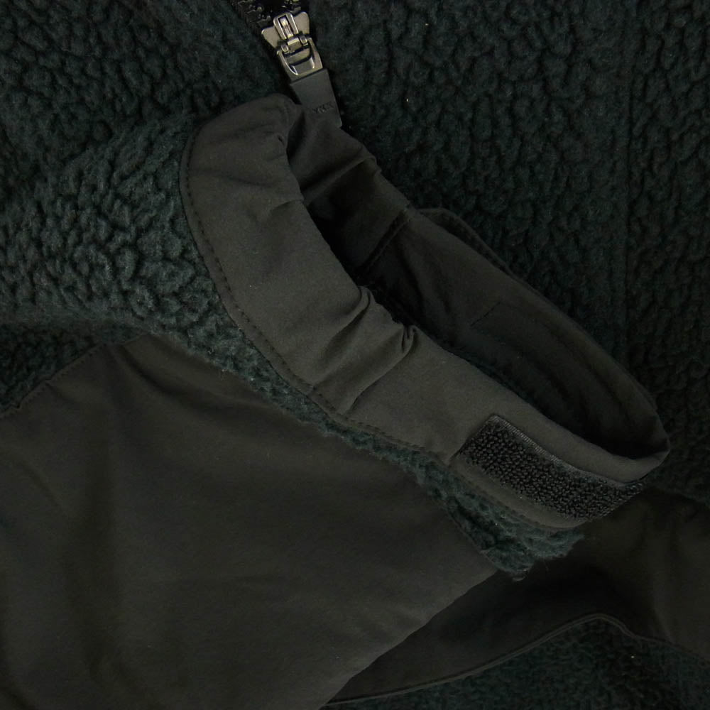 オヴィー Boa Fleece Anorak Hoodie ボア フリース アノラック フーディ― ジャケット ブラック系 L【中古】