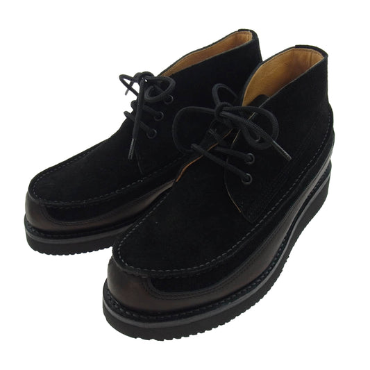 Danner ダナー D-218705 KLAMATH CHUKKA クラマス チャッカ スウェード レザー ブーツ シューズ ブラック系 27cm【新古品】【未使用】【中古】