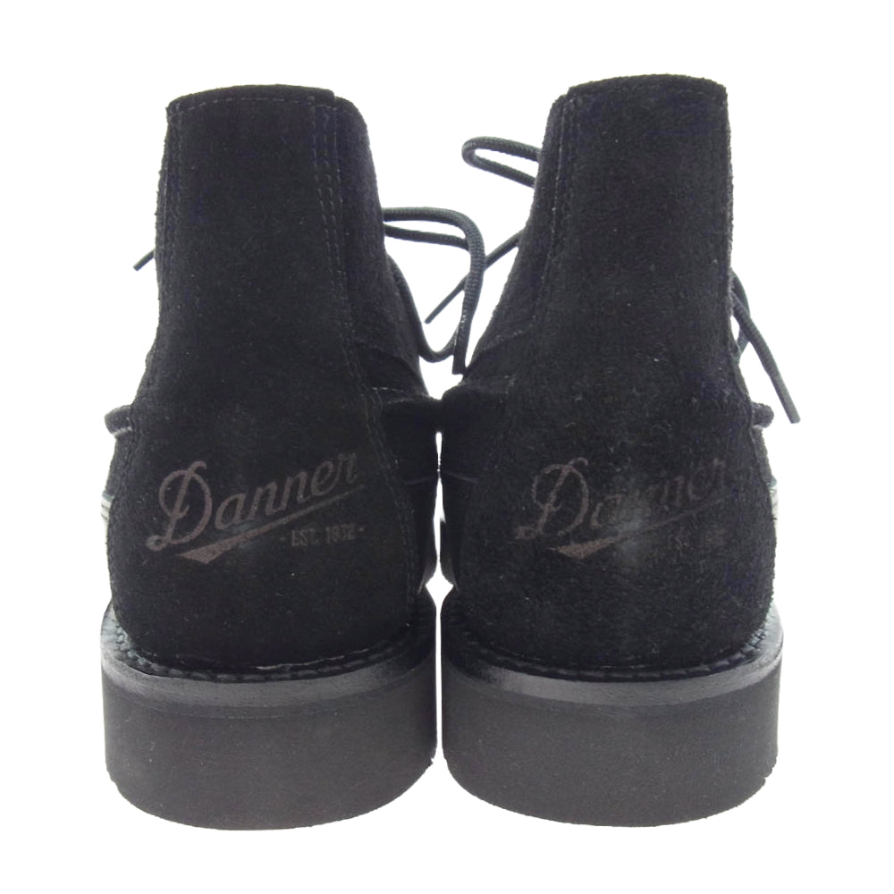 Danner ダナー D-218705 KLAMATH CHUKKA クラマス チャッカ スウェード レザー ブーツ シューズ ブラック系 27cm【新古品】【未使用】【中古】
