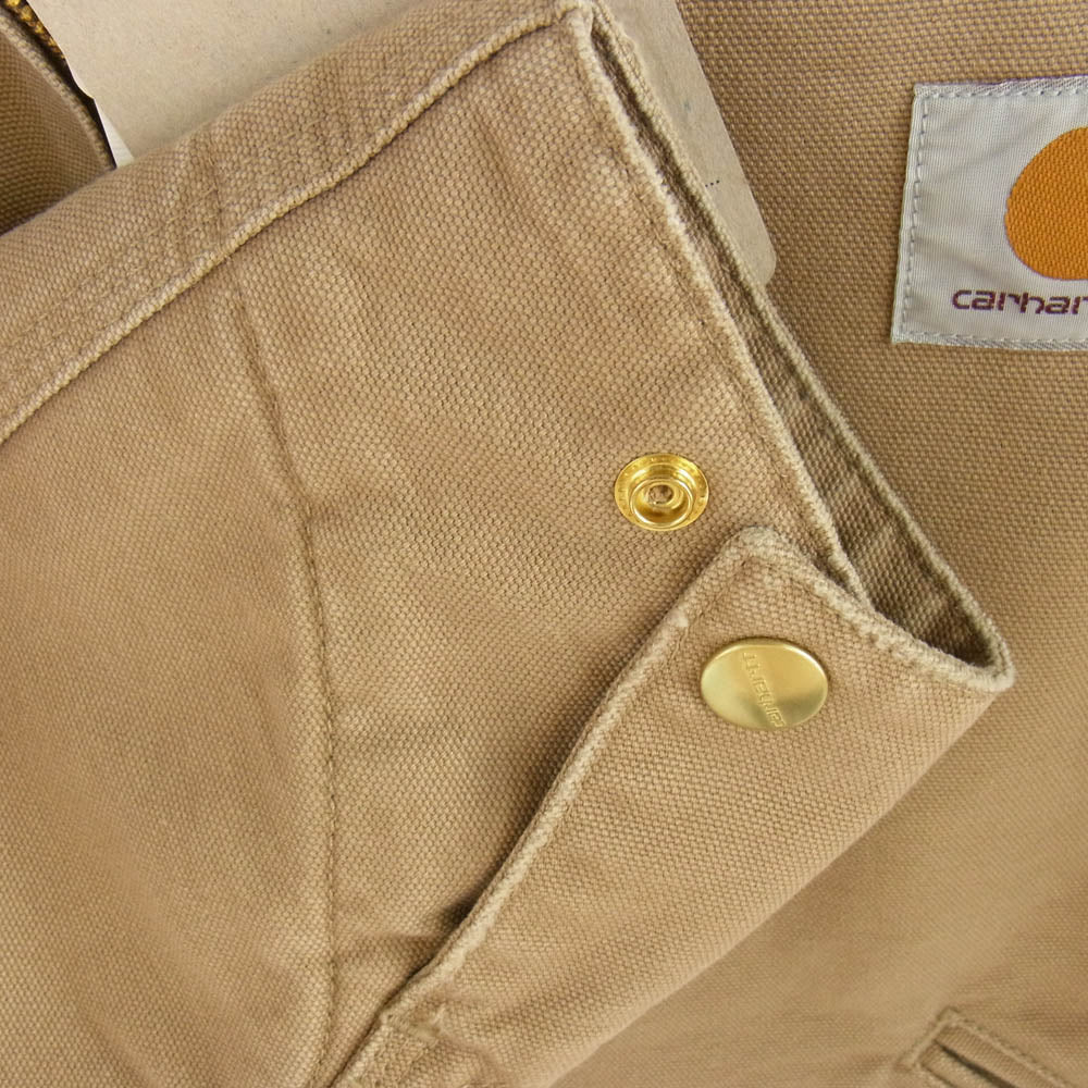 Carhartt カーハート 24AW I027358 OG Detroit jacket peanut デトロイト ジャケット 襟コーデュロイ ジップアップ ブルゾン ベージュ系 M【新古品】【未使用】【中古】