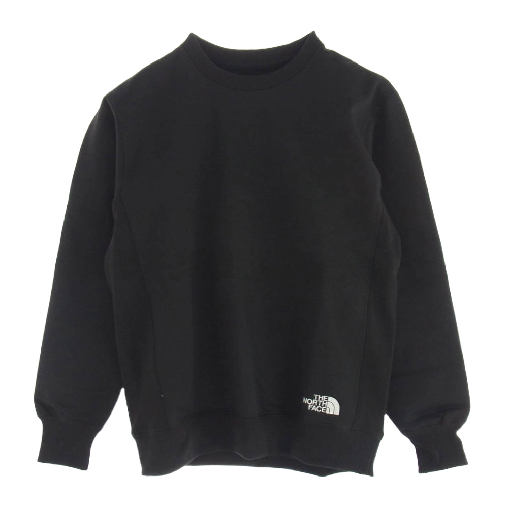 THE NORTH FACE ノースフェイス NT61917R BIG CREW ビッグ クルーネック スウェット トレーナー ブラック系 M【新古品】【未使用】【中古】