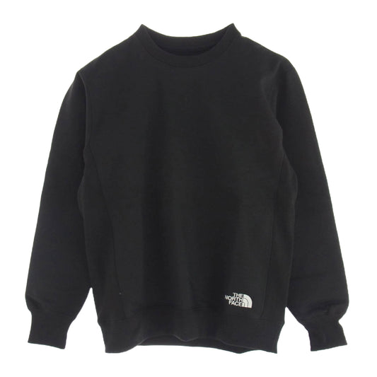THE NORTH FACE ノースフェイス NT61917R BIG CREW ビッグ クルーネック スウェット トレーナー ブラック系 M【新古品】【未使用】【中古】