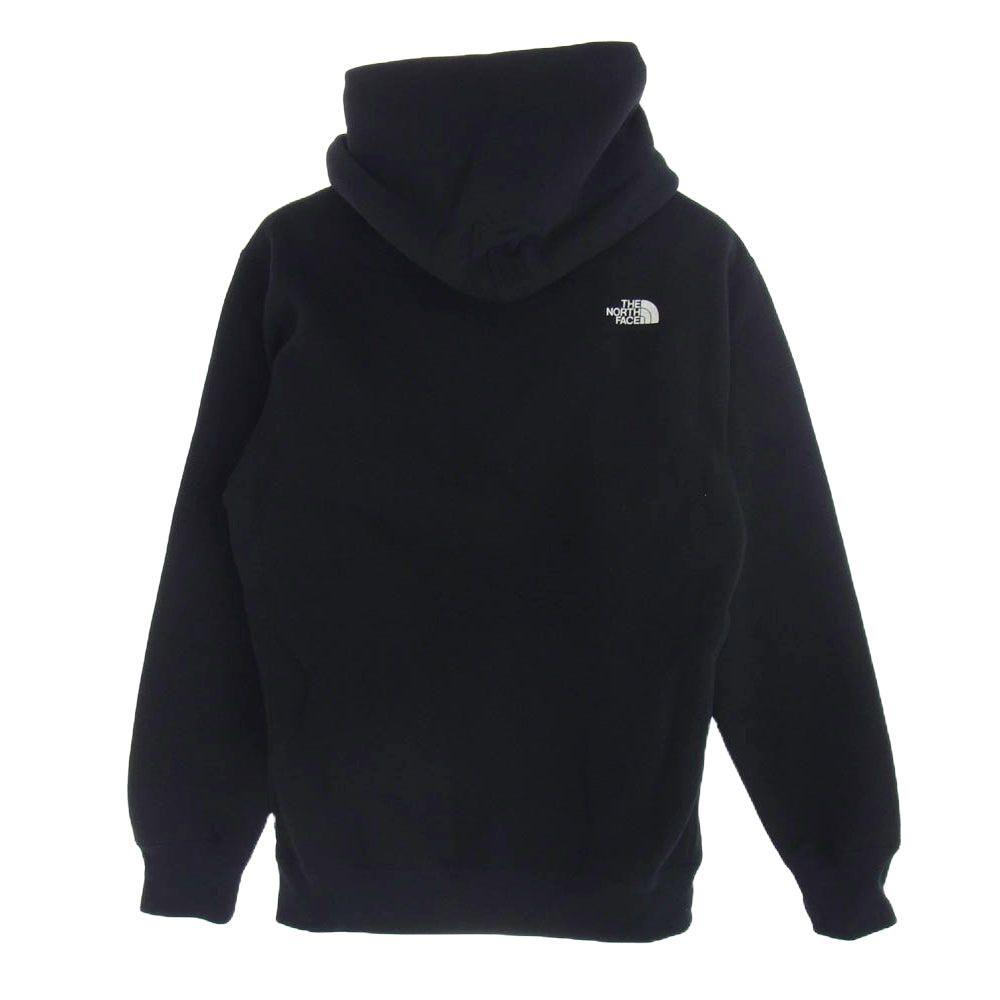 THE NORTH FACE ノースフェイス NT12063R ALTERNATIVE Hoodie プリント プルオーバー パーカー ブラック系 S【極上美品】【中古】