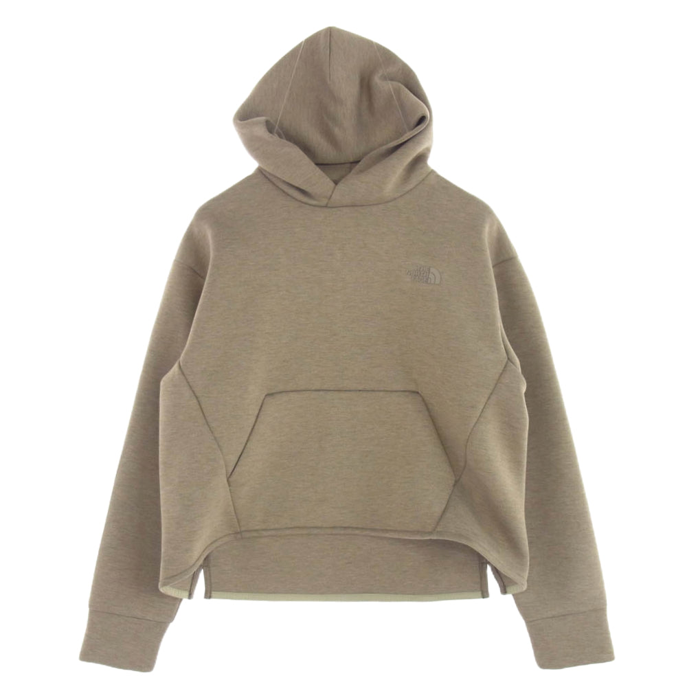 THE NORTH FACE ノースフェイス NTW62484 テックエアー スウェット ショート フーディー グレー キャバングレー L【極上美品】【中古】