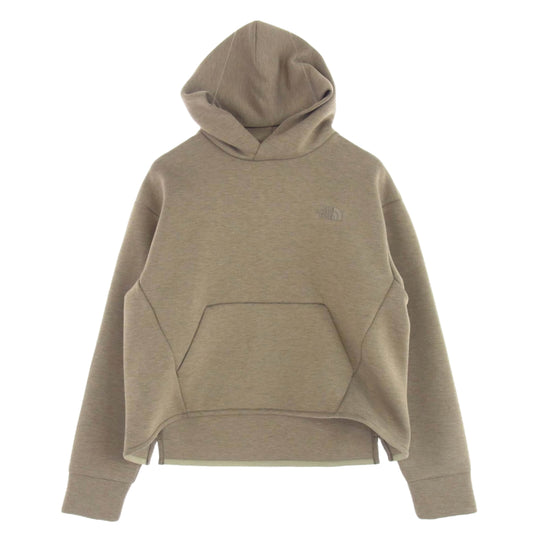 THE NORTH FACE ノースフェイス NTW62484 テックエアー スウェット ショート フーディー グレー キャバングレー L【極上美品】【中古】