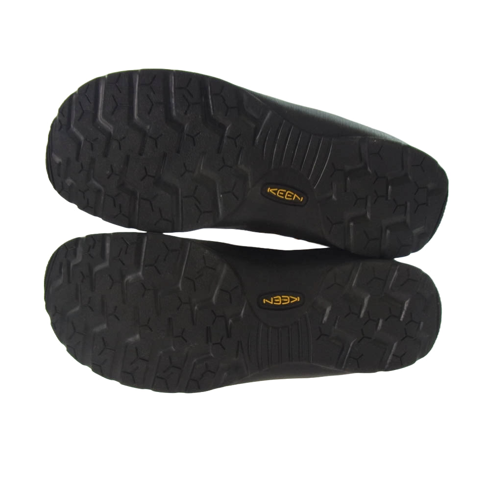 KEEN キーン JASPER ジャスパー ウォータープルーフ シューズ オレンジ系 ライトブラウン系 25cm【極上美品】【中古】