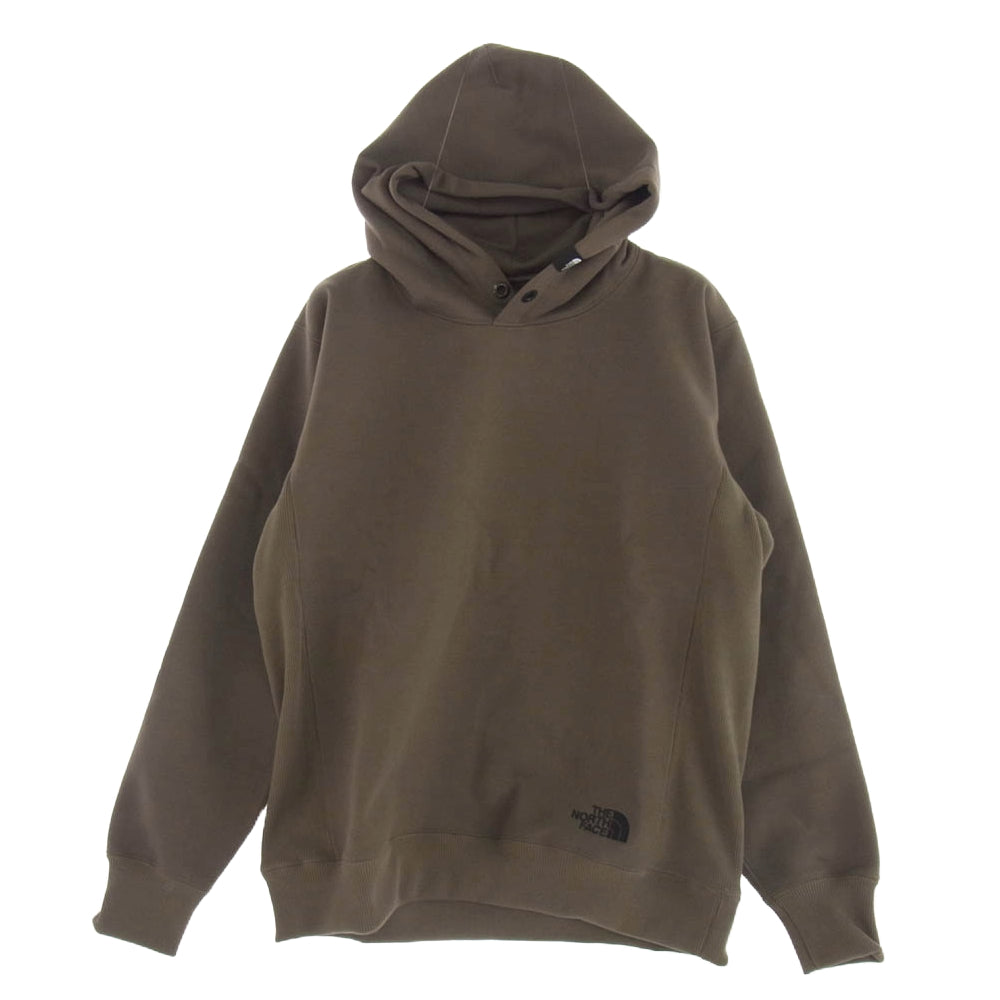 THE NORTH FACE ノースフェイス NT61916R BIG HOODIE ビッグ フーディ プルオーバー パーカー ブラウン系 M【新古品】【未使用】【中古】