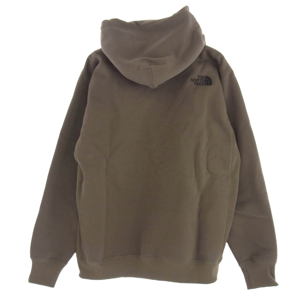 THE NORTH FACE ノースフェイス NT61916R BIG HOODIE ビッグ フーディ プルオーバー パーカー ブラウン系 M【新古品】【未使用】【中古】