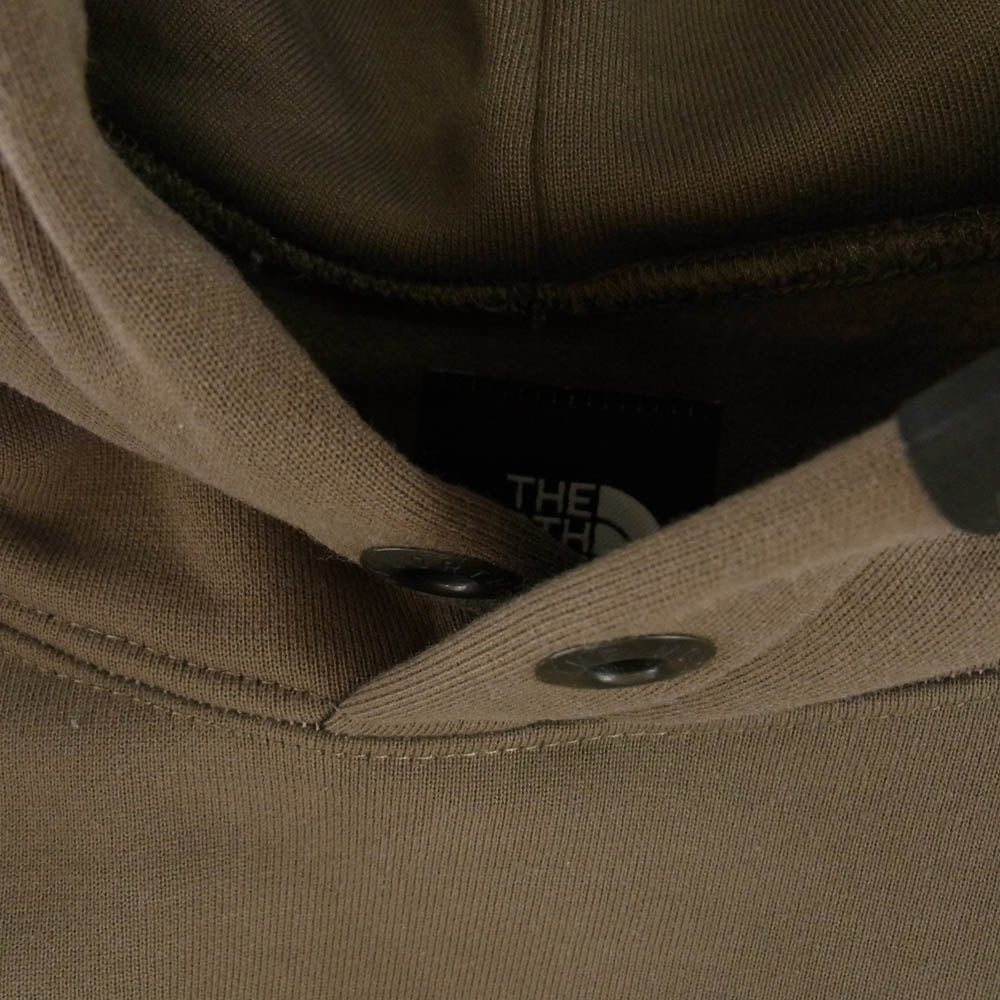 THE NORTH FACE ノースフェイス NT61916R BIG HOODIE ビッグ フーディ プルオーバー パーカー ブラウン系 M【新古品】【未使用】【中古】