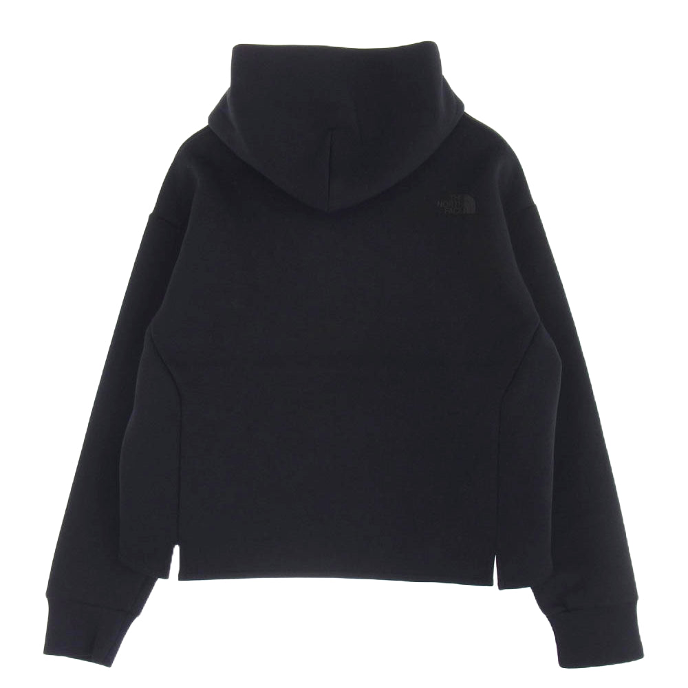 NTW62484 テックエアー スウェット ショート フーディー ブラック ブラック系 L【極上美品】【中古】