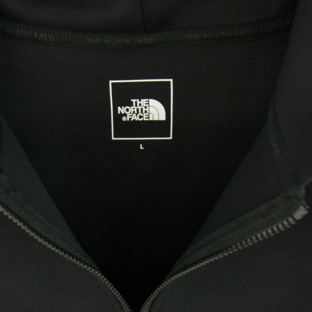 THE NORTH FACE ノースフェイス NTW62381 テックエアー スウェット フルジップ フーディ ブラック系 L【極上美品】【中古】
