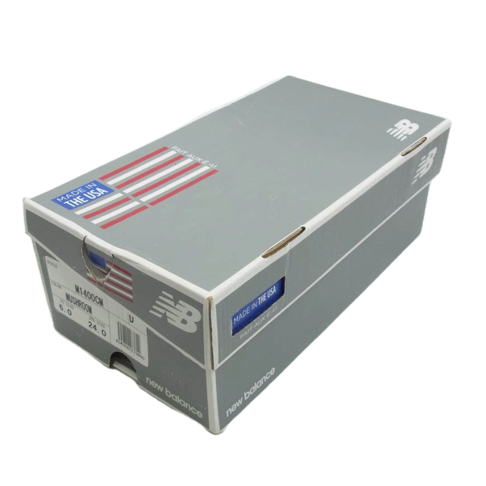 NEW BALANCE ニューバランス M1400CM スニーカー ランニングシューズ ブラウン系 24cm【新古品】【未使用】【中古】