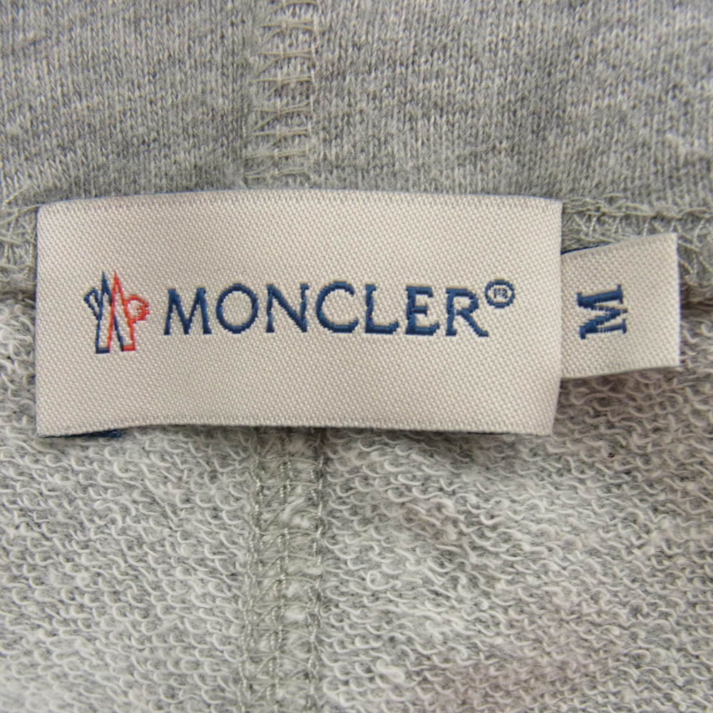 MONCLER モンクレール PANTALONE スウェット イージー パンツ グレー系 M【中古】