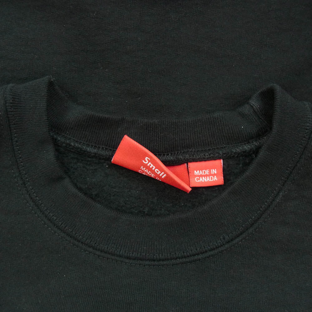 Supreme シュプリーム 22AW Box Logo Crewneck ボックス ロゴ クルーネック スウェット トレーナー ブラック系 S【中古】