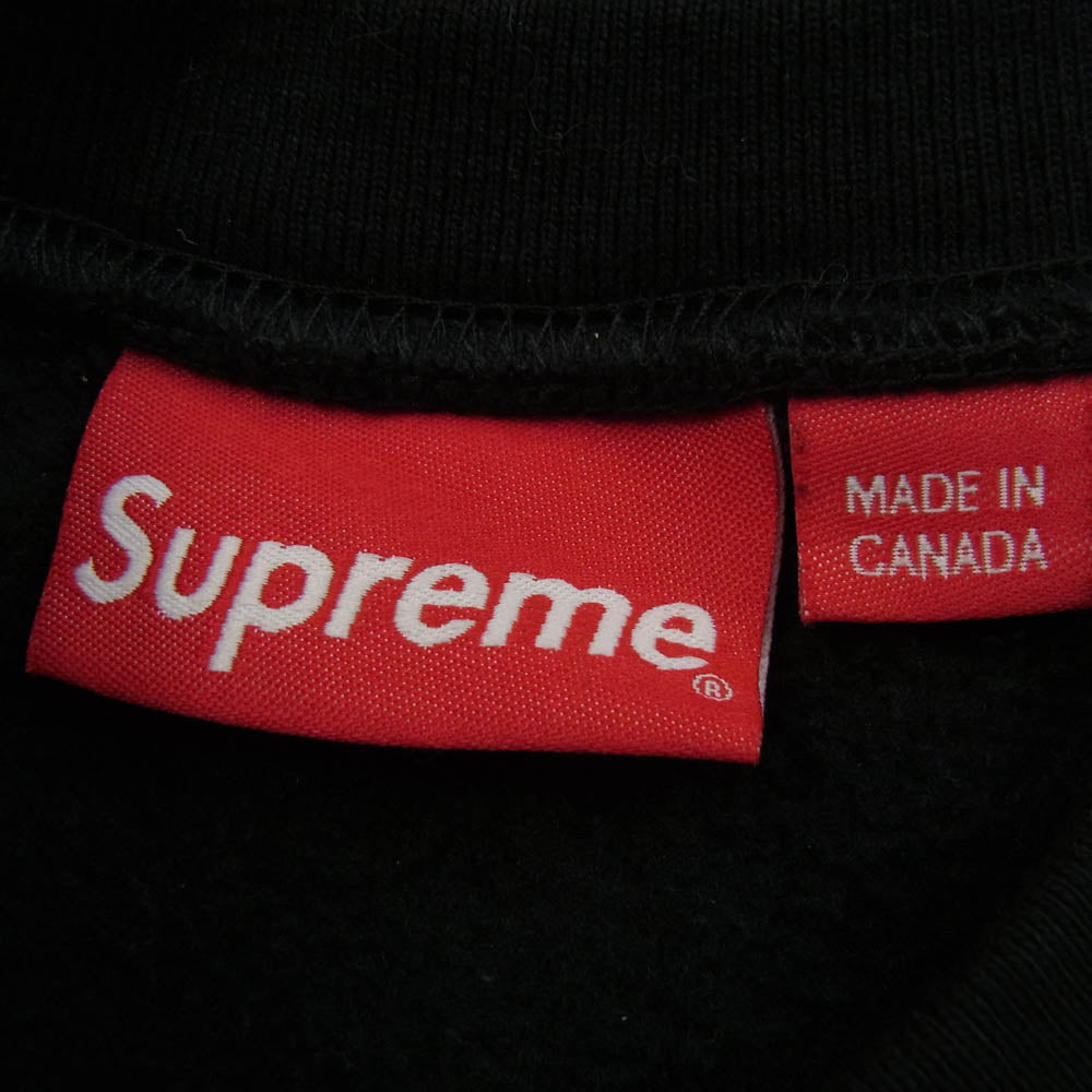 Supreme シュプリーム 22AW Box Logo Crewneck ボックス ロゴ クルーネック スウェット トレーナー ブラック系 S【中古】