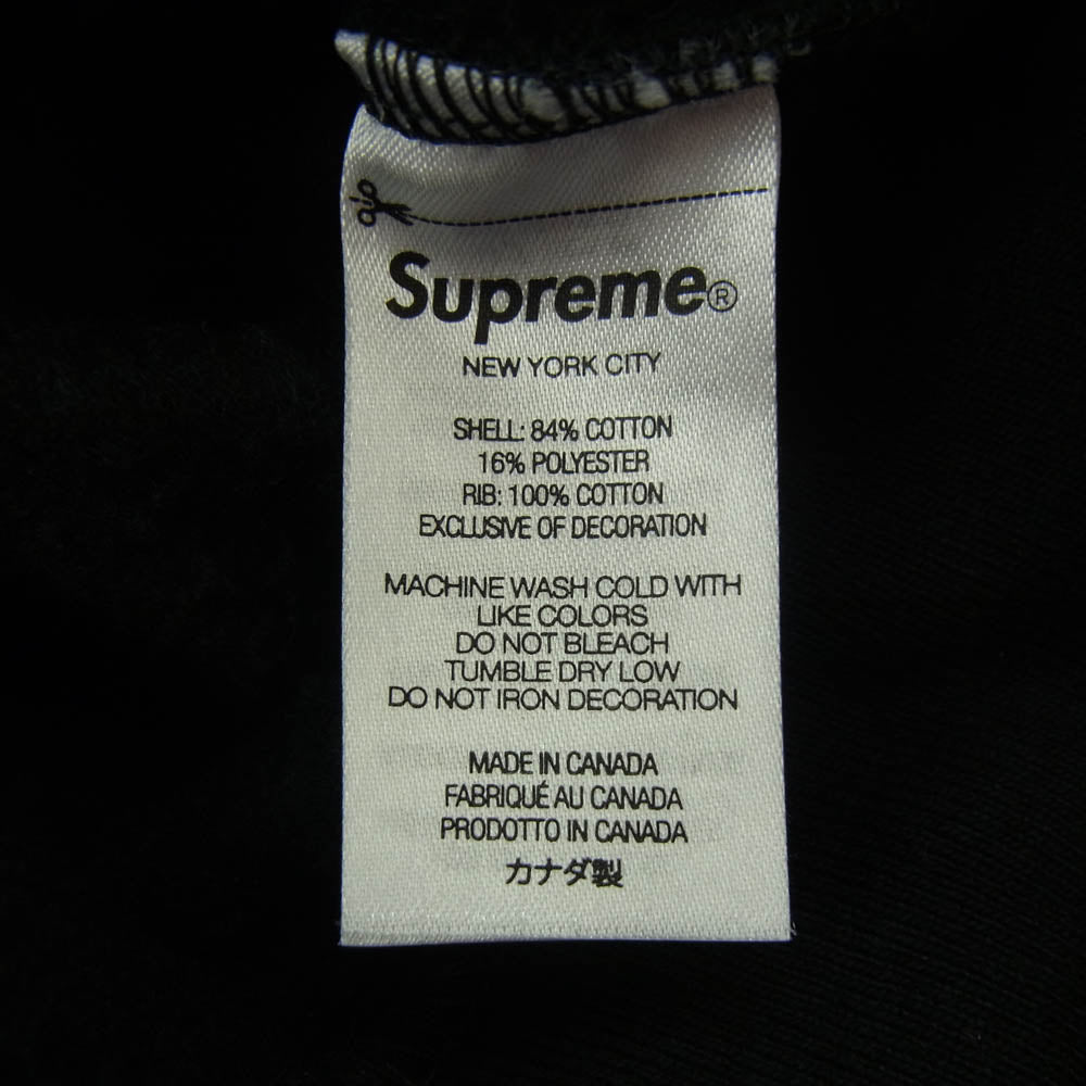 Supreme シュプリーム 22AW Box Logo Crewneck ボックス ロゴ クルーネック スウェット トレーナー ブラック系 S【中古】