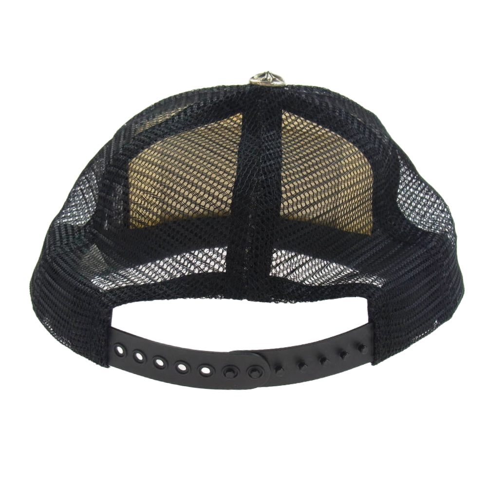 CHROME HEARTS クロムハーツ（原本無） TRUCKER CAP CHパッチ メッシュ トラッカー キャップ ブラック系 53-60【中古】